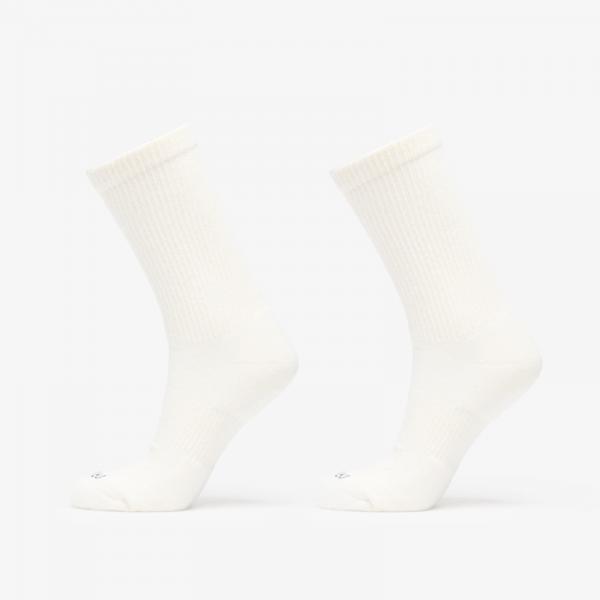 Ponožky Nike Everyday Cushioned Crew Socks 2-Pack Sail/ Black XL