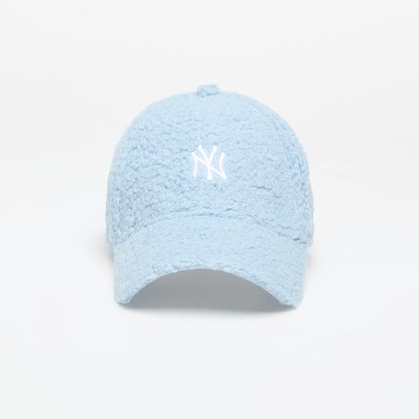 Kšiltovka New Era New York Yankees MLB Womens Borg 9FORTY Adjustable Cap Pastel Blue/ White Universal