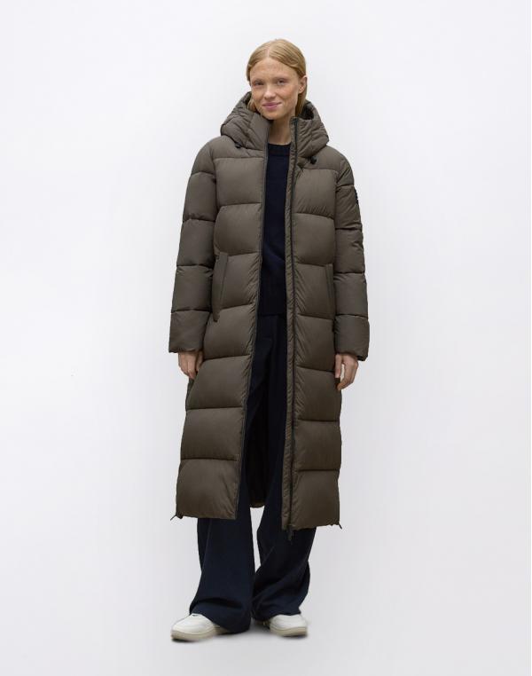 ECOALF Binaia Coat DARK BRONZE M