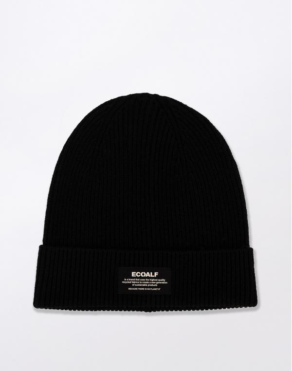 ECOALF Wool Beanie BLACK