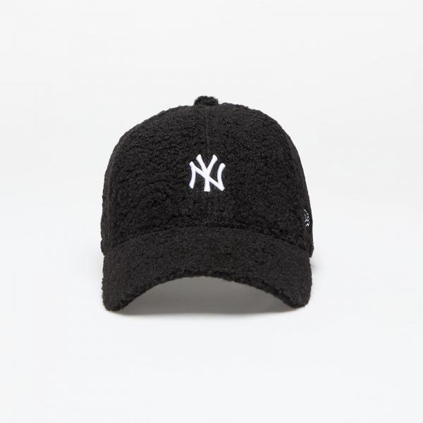 Kšiltovka New Era New York Yankees MLB Womens Borg 9FORTY Adjustable Cap Black/ White Universal