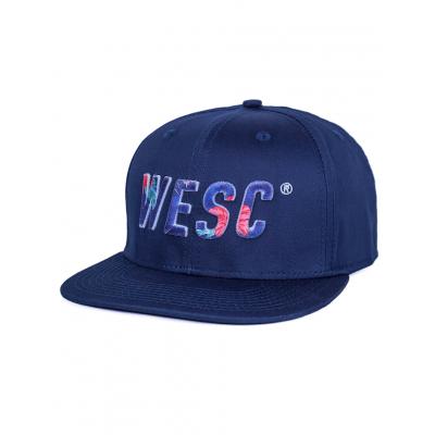 Kšiltovka WeSC Inlay Insignia Blue