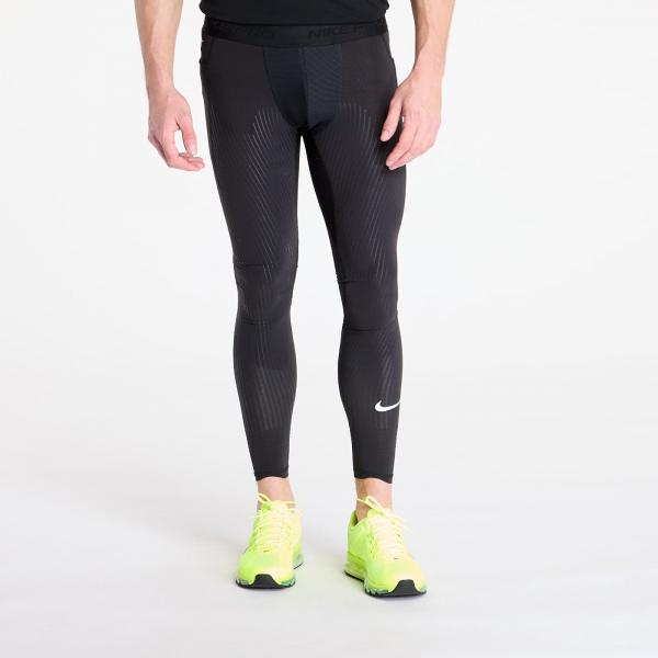 Legíny Nike Pro Recovery Men's Dri-FIT ADV Fitness Tights Black/ White L
