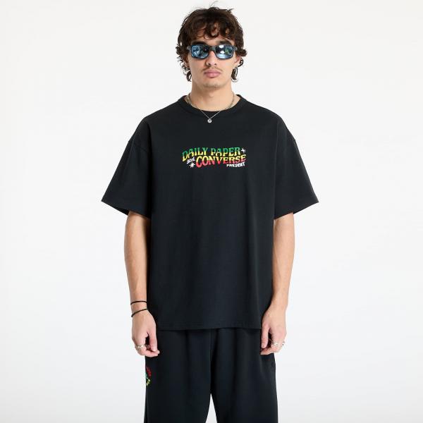 Tričko Converse x Daily Paper Gold Standard Tee Black S