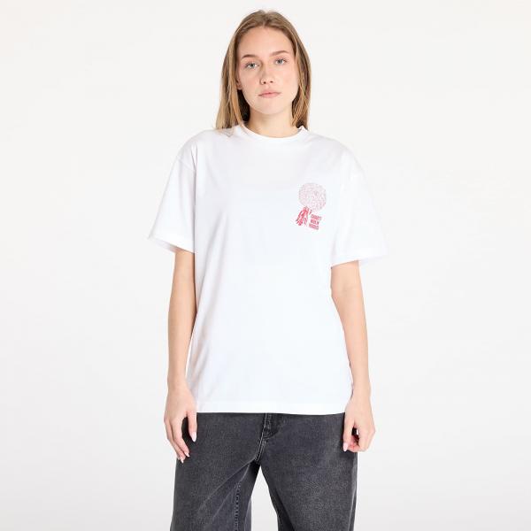 Tričko Carhartt WIP S/S Chrysanthemum T-Shirt UNISEX White S