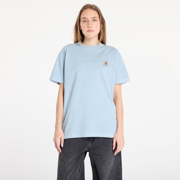 Tričko Carhartt WIP S/S Vista T-Shirt UNISEX Dusty Ice Garment Dyed XS