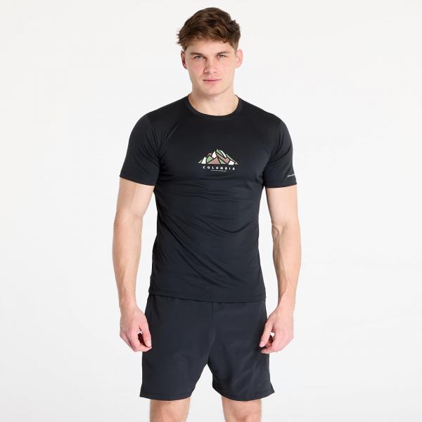 Tričko Columbia Zero Rules™ Short Sleeve Graphic T-Shirt Black/ Rocky L