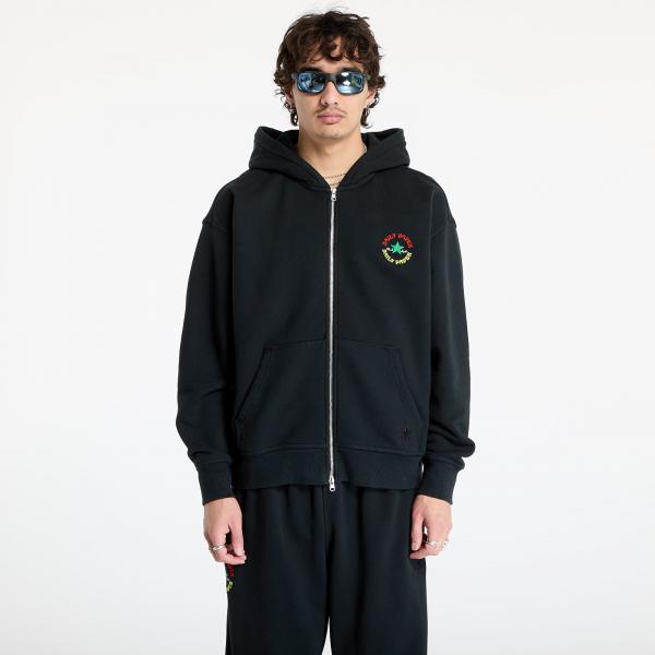 Mikina Converse x Daily Paper Full Zip Hoodie Black S