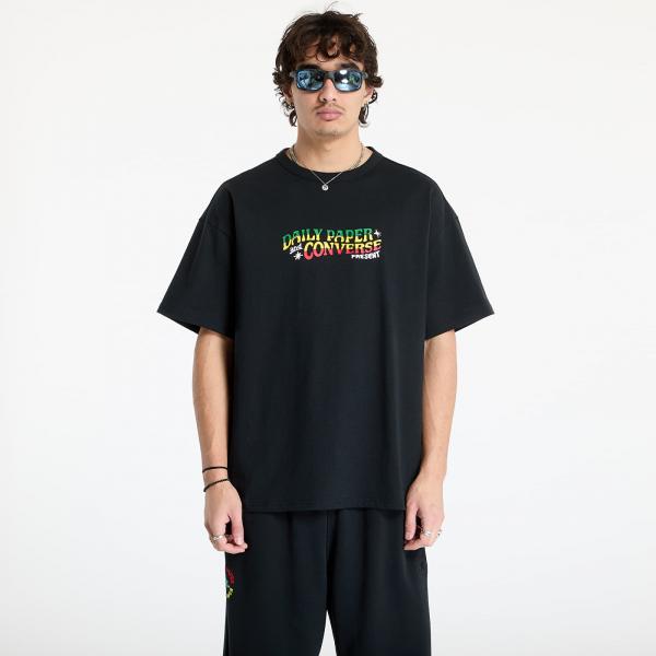 Tričko Converse x Daily Paper Gold Standard Tee Black S