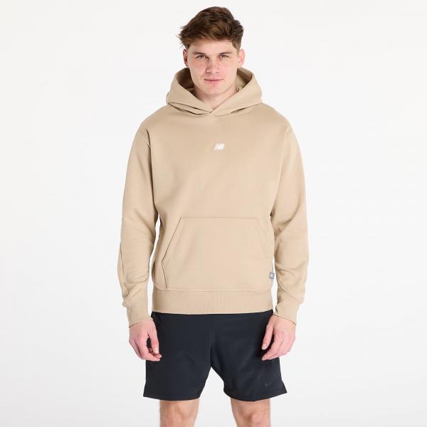Mikina New Balance Hoops Uniform Hoodie Stoneware M