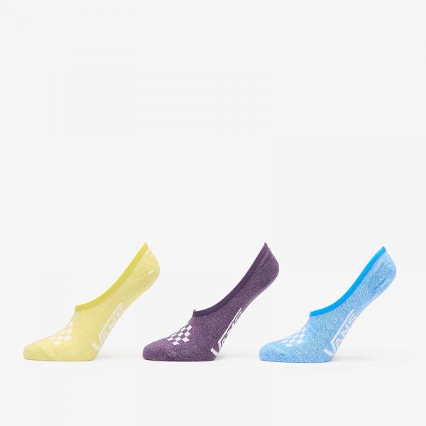 Ponožky Vans Wm Classic Heathered Canoodle 3-Pack Grape Jam 38,5-42
