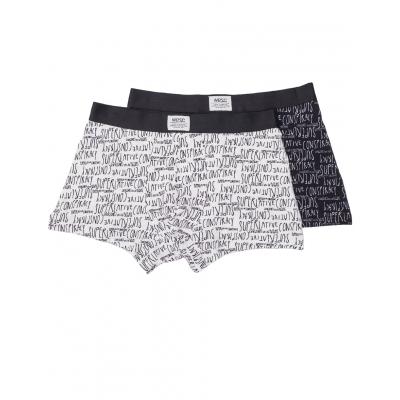 Boxerky WeSC Lyrics 2-Pack Black