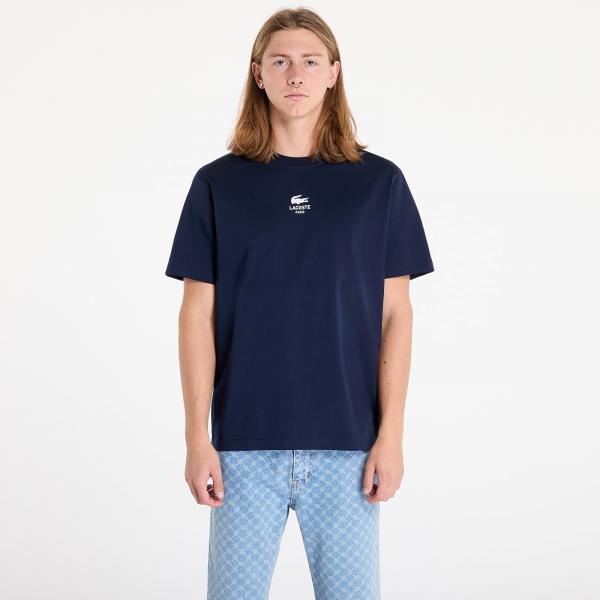 Tričko LACOSTE Tee-Shirt&Turtle Neck Shirt Navy Blue XL