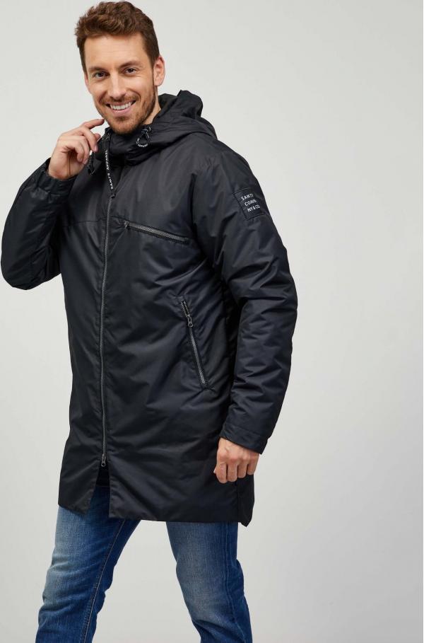 SAM 73 Pánský kabát CERITH Černá