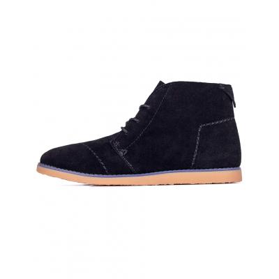 Toms Mateo Chukka Black Suede 36