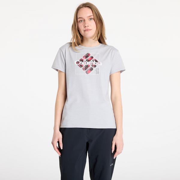 Tričko Columbia Sun Trek™ Short Sleeve Graphic Tee Colm Grey Heather S