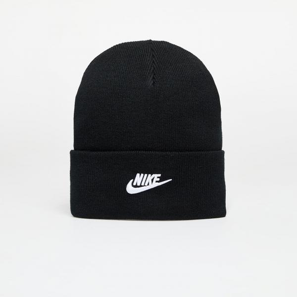 Čepice Nike Peak Futura Beanie Black/ White Universal