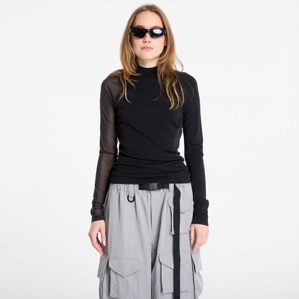 Top Y-3 W Knit Top Black XS