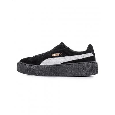 Sneakers - tenisky Puma Rihanna x Suede Creepers Black - Star White - Black