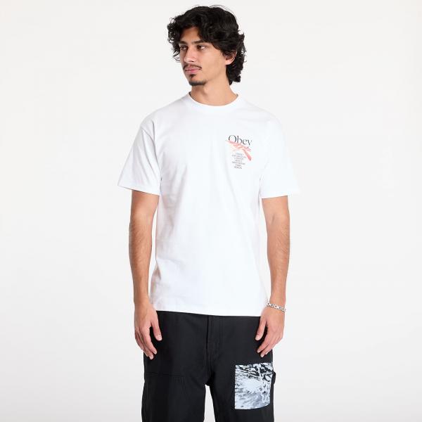Tričko OBEY Obey Bird T-Shirt White S