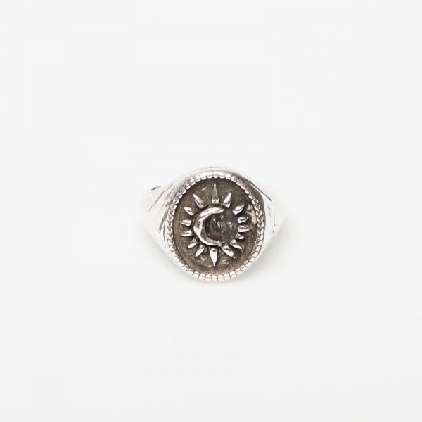TwoJeys Midnight Ring Silver 54 mm
