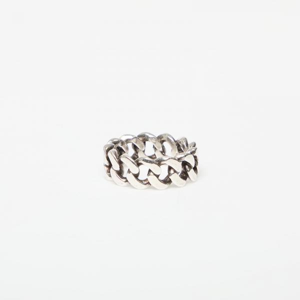 TwoJeys Cuban Ring Silver 56 mm