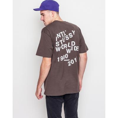 Triko Stussy Scramble Charcoal