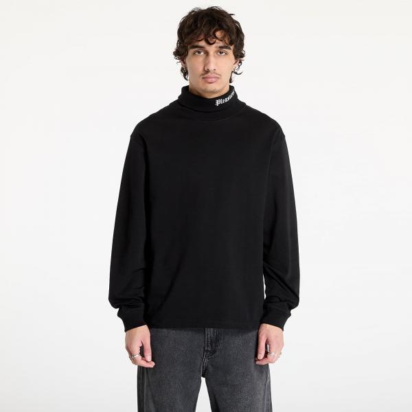 Tričko PLEASURES Satisfaction Turtleneck Black S