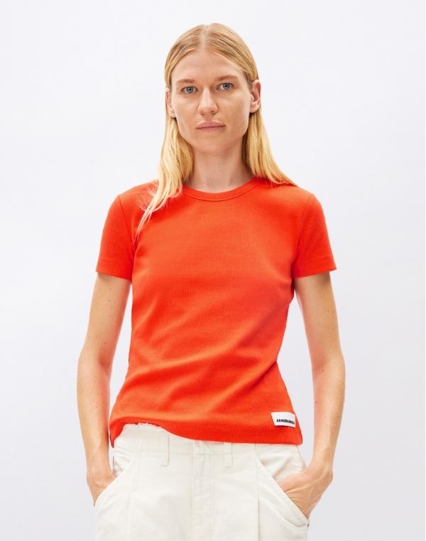 Tričko Armedangels Kardaa 2778 poppy red