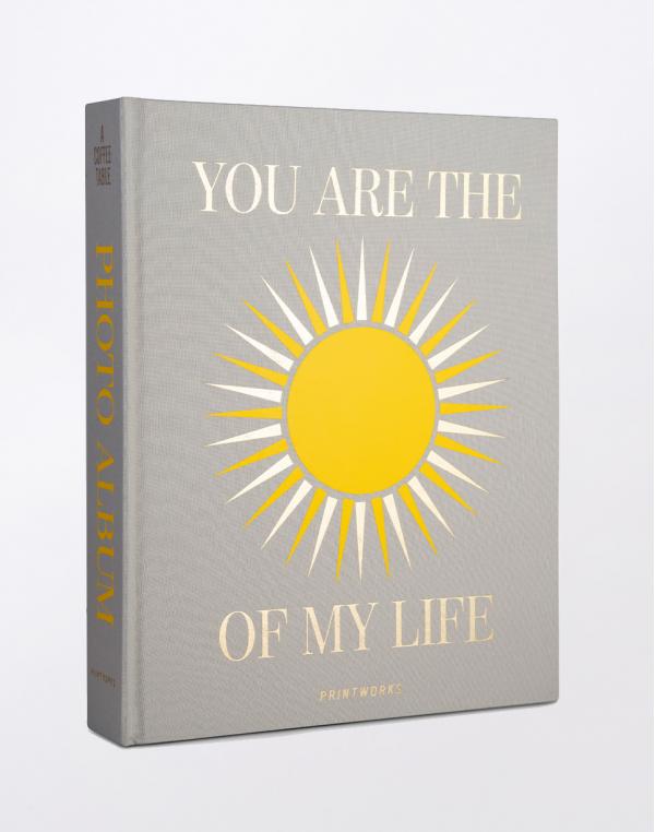PrintWorks Photo Album - You are the Sunshine Grey Yellow