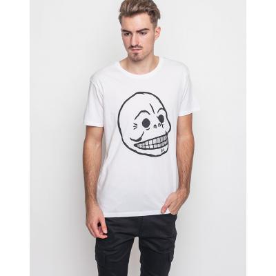 Triko Cheap Monday Standard CM Grills White