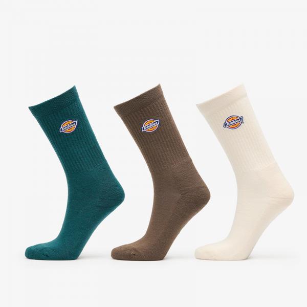 Ponožky Dickies Valley Grove Socks 3-Pack Mushroom 4-6