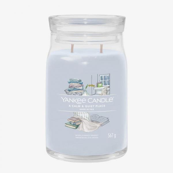 Yankee Candle Signature Large Jar 2 Wicks - A Calm & Quiet Place Universal
