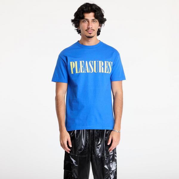 Tričko PLEASURES Onyx 24 T-Shirt Royal L