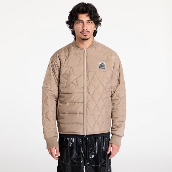Bunda PLEASURES Stonehenge Quilted Jacket Brown XL