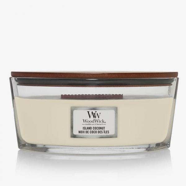 WoodWick Elipse Candle - Island Coconut Universal