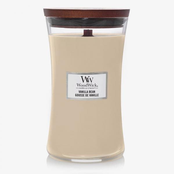 WoodWick Large Hourglass Candle - Vanilla Bean Universal