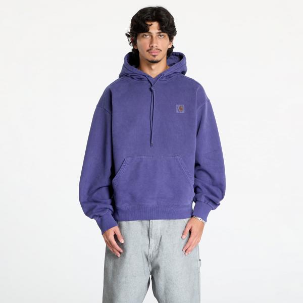 Mikina Carhartt WIP Hooded Vista Sweat UNISEX Aura Garment Dyed S