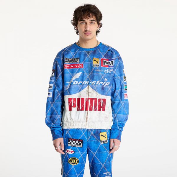 Mikina PUMA X A$AP ROCKY Quilted Sweatshirt Clyde Royal XL