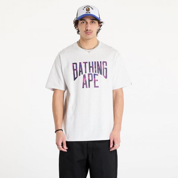 Tričko A BATHING APE Color Camo Bathing Ape Tee Gray XXL