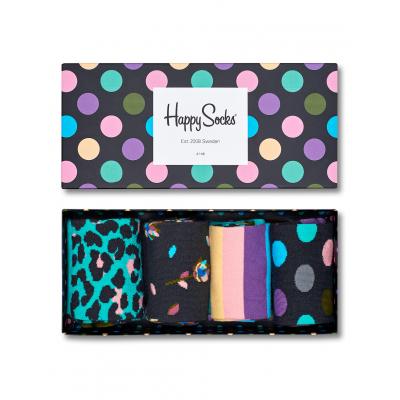 Ponožky Happy Socks Stripe Gift Box Blue, Brown, Green, Pink, Purple, Turquoise
