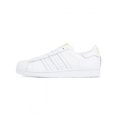 Sneakers - tenisky Adidas Originals SUPERSTAR PHARRELL FTWWHT/FTWWHT/YELLOW