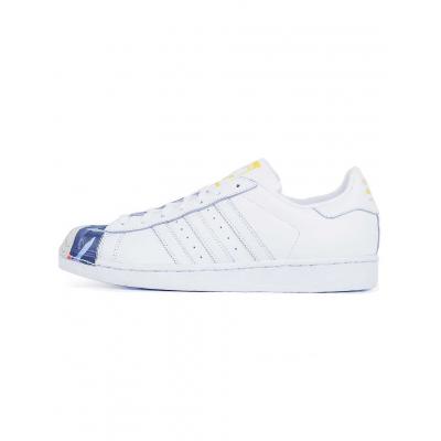 Sneakers - tenisky Adidas Originals SUPERSTAR PHARRELL FTWWHT/FTWWHT/YELLOW