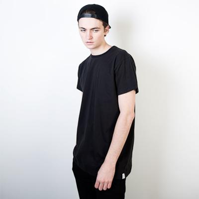 Jednobarevná Marshal Apparel Tall Fitted Plain Black
