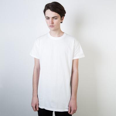 Jednobarevná Marshal Apparel Tall Fitted Plain White