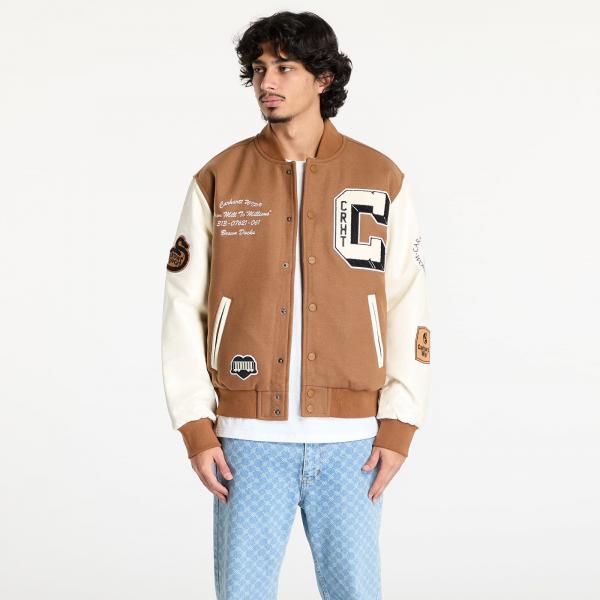 Bunda Carhartt WIP Brown Ducks Bomber UNISEX Hamilton Brown/ Wax L