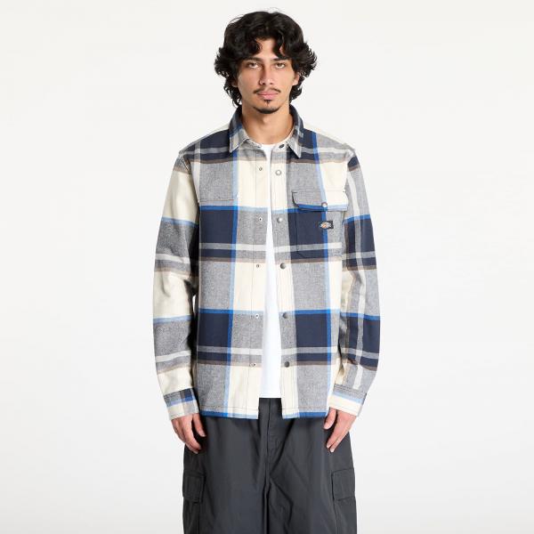 Košile Dickies Nimmons Long Sleeve Shirt Turkish Sea L