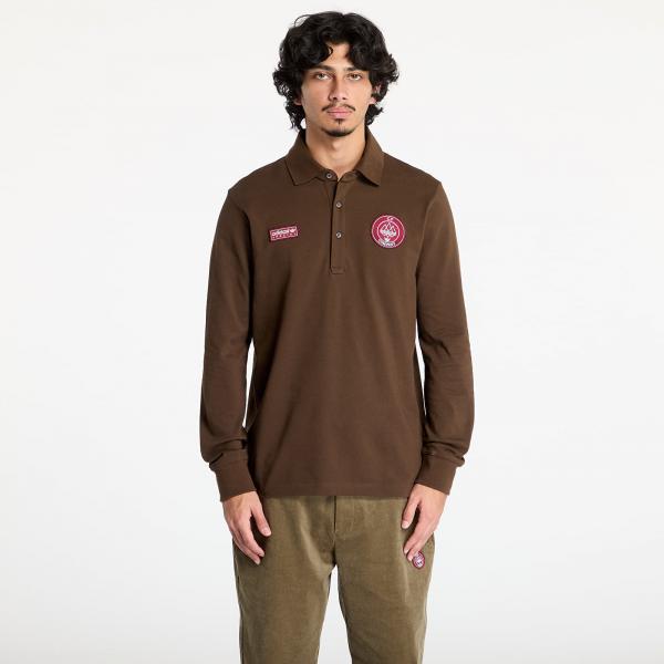 Tričko adidas x C.P. Company Spezial Polo Shirt Brown S