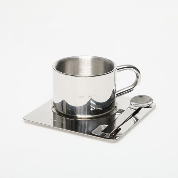 Heliot Emil Coffee Set Steel Silver Universal