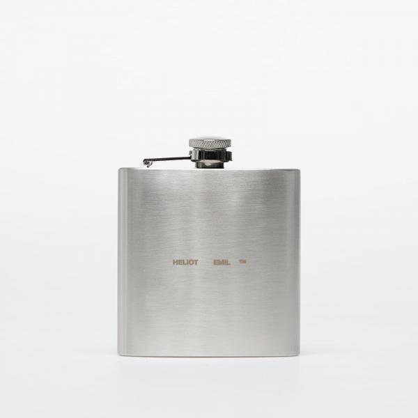 Heliot Emil Stainless Steel Flask Steel Silver Universal